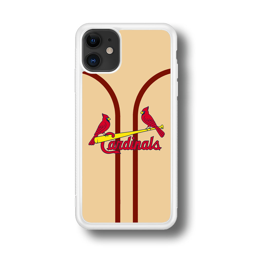 St Louis Cardinals Creammy Jersey iPhone 11 Case