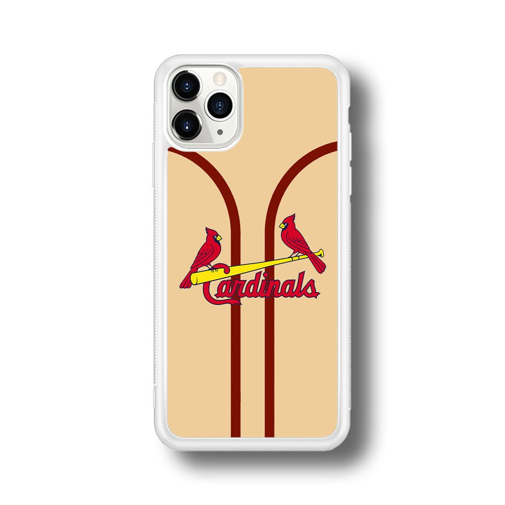 St Louis Cardinals Creammy Jersey iPhone 11 Pro Max Case