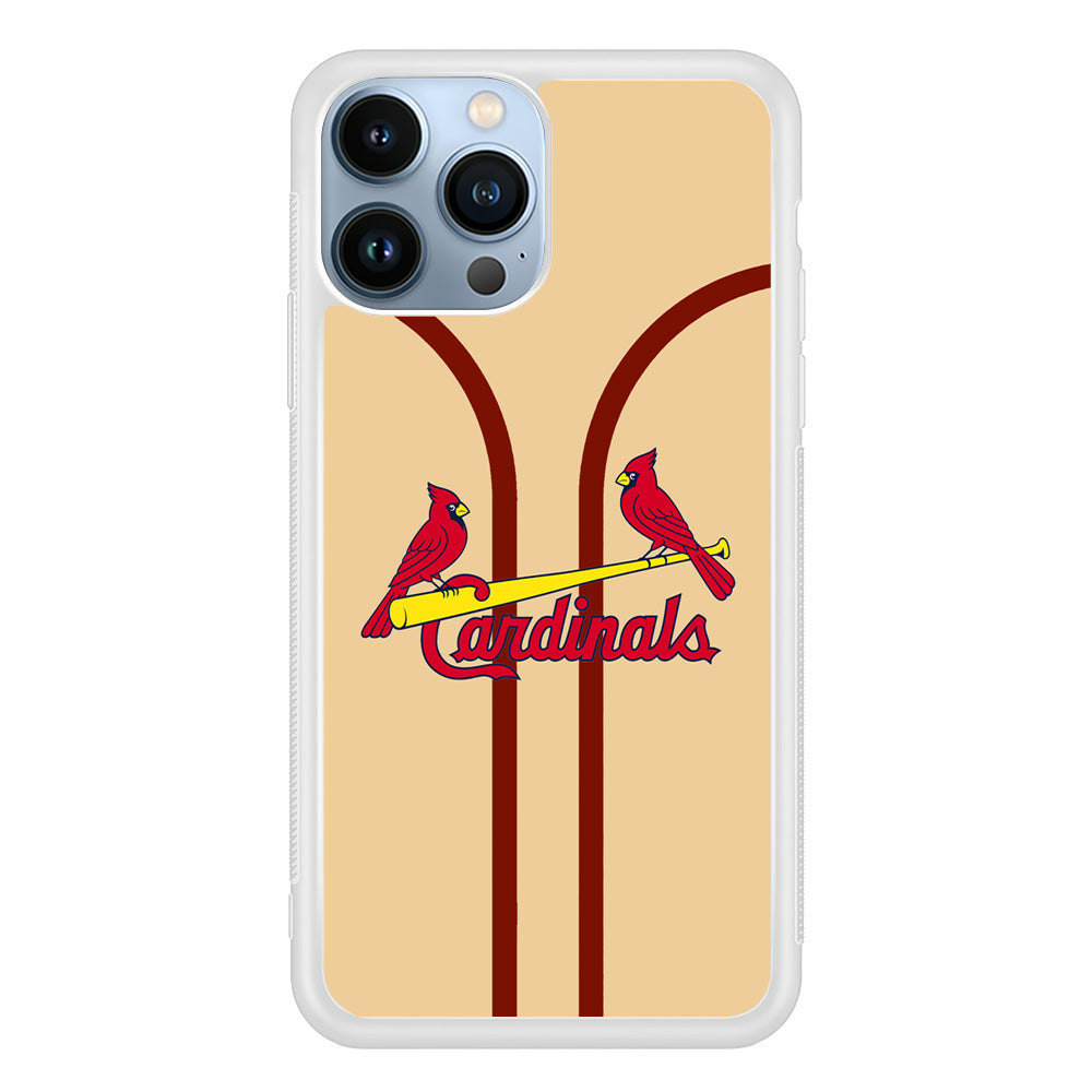 St Louis Cardinals Creammy Jersey iPhone 13 Pro Max Case
