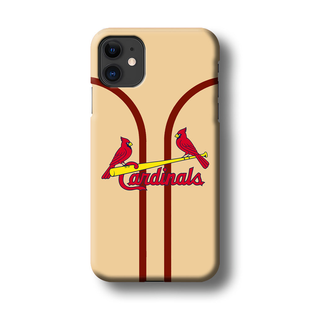St Louis Cardinals Creammy Jersey iPhone 11 Case