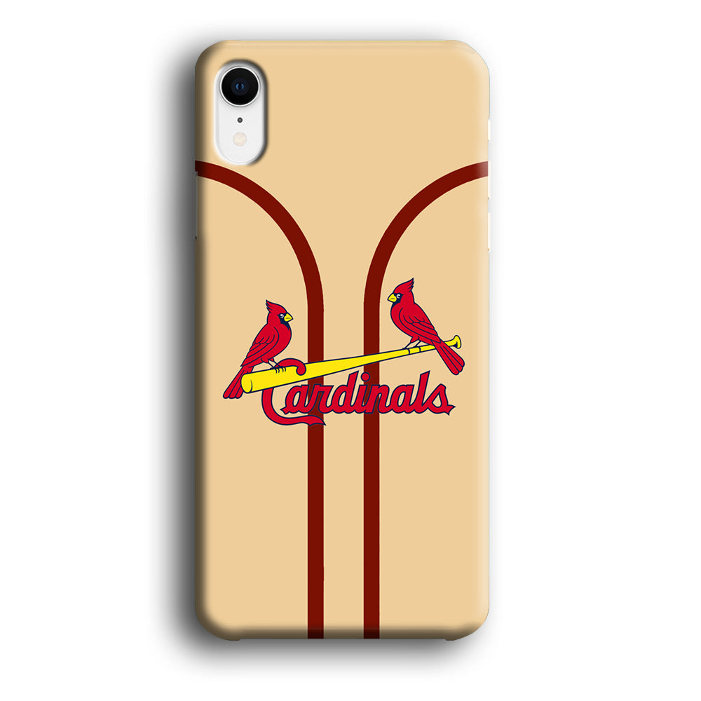 St Louis Cardinals Creammy Jersey iPhone XR Case