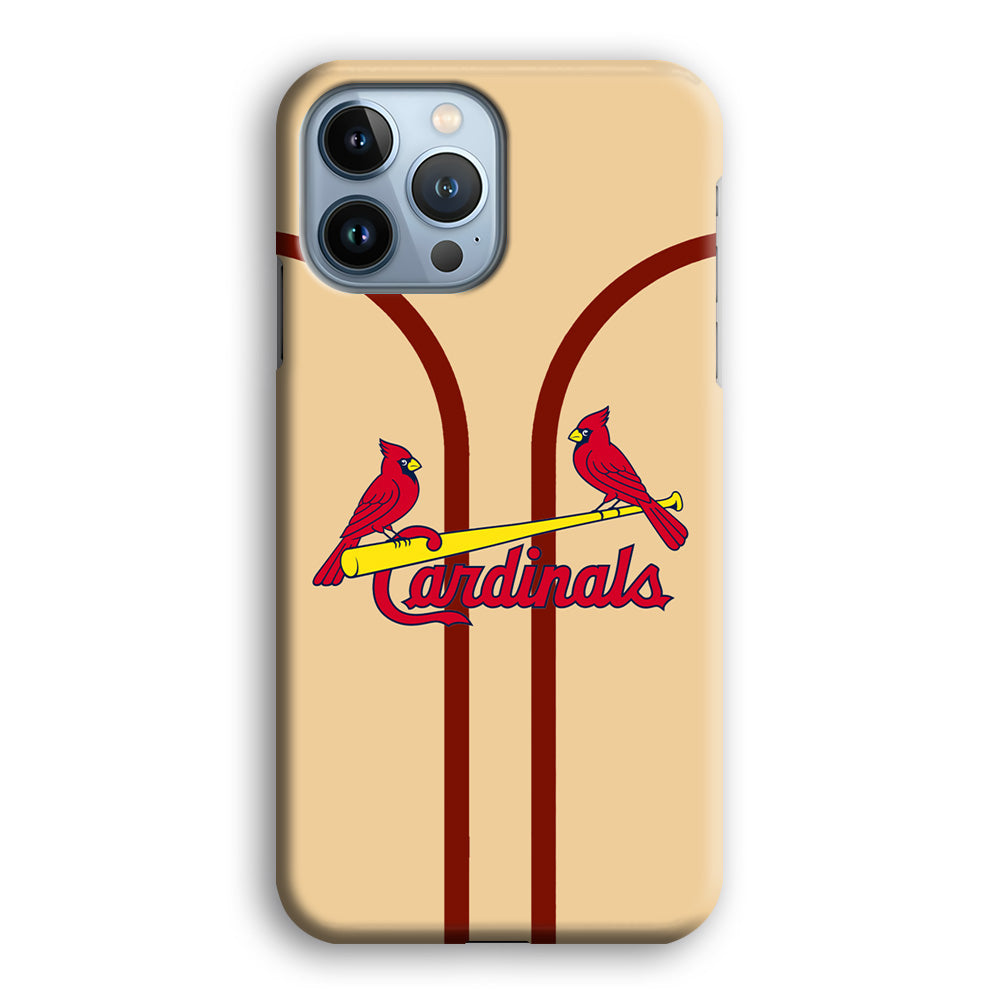 St Louis Cardinals Creammy Jersey iPhone 13 Pro Max Case