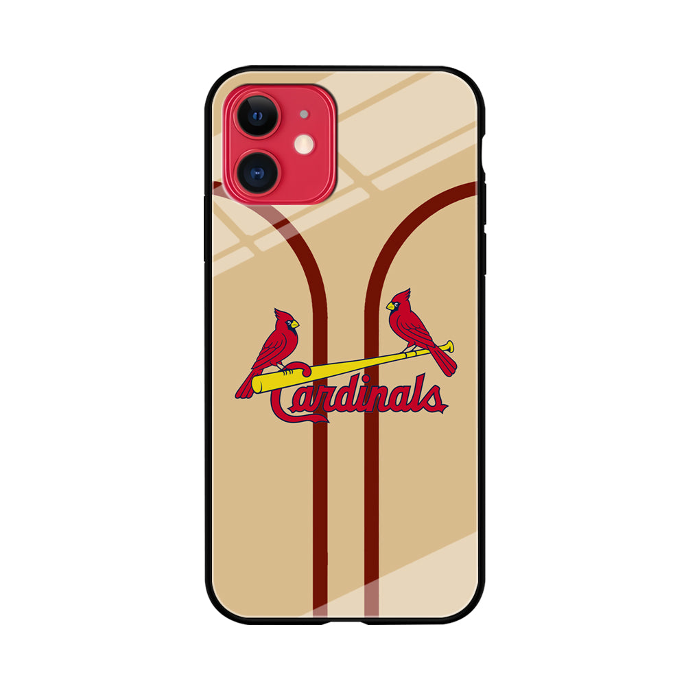 St Louis Cardinals Creammy Jersey iPhone 11 Case