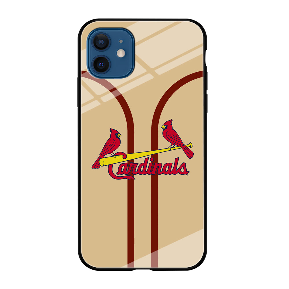 St Louis Cardinals Creammy Jersey iPhone 12 Case