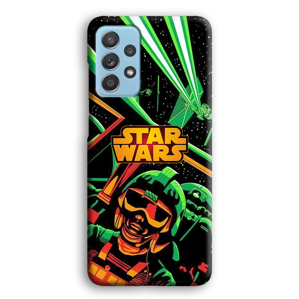 Star Wars Lightning Speed Samsung Galaxy A52 Case