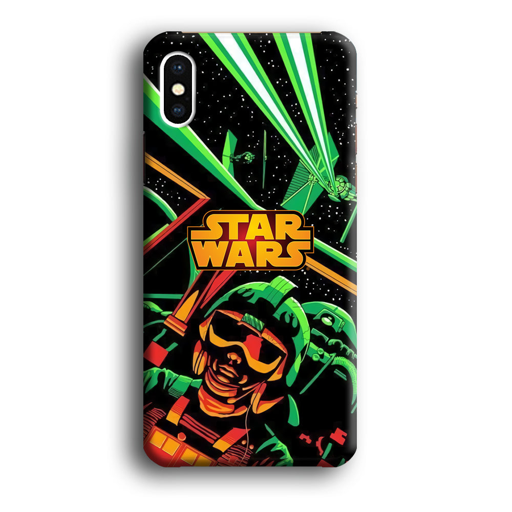 Star Wars Lightning Speed iPhone X Case