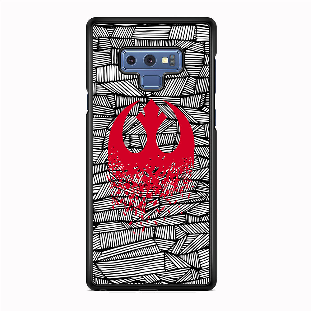 Star War Red Rebel Alliance Samsung Galaxy Note 9 Case