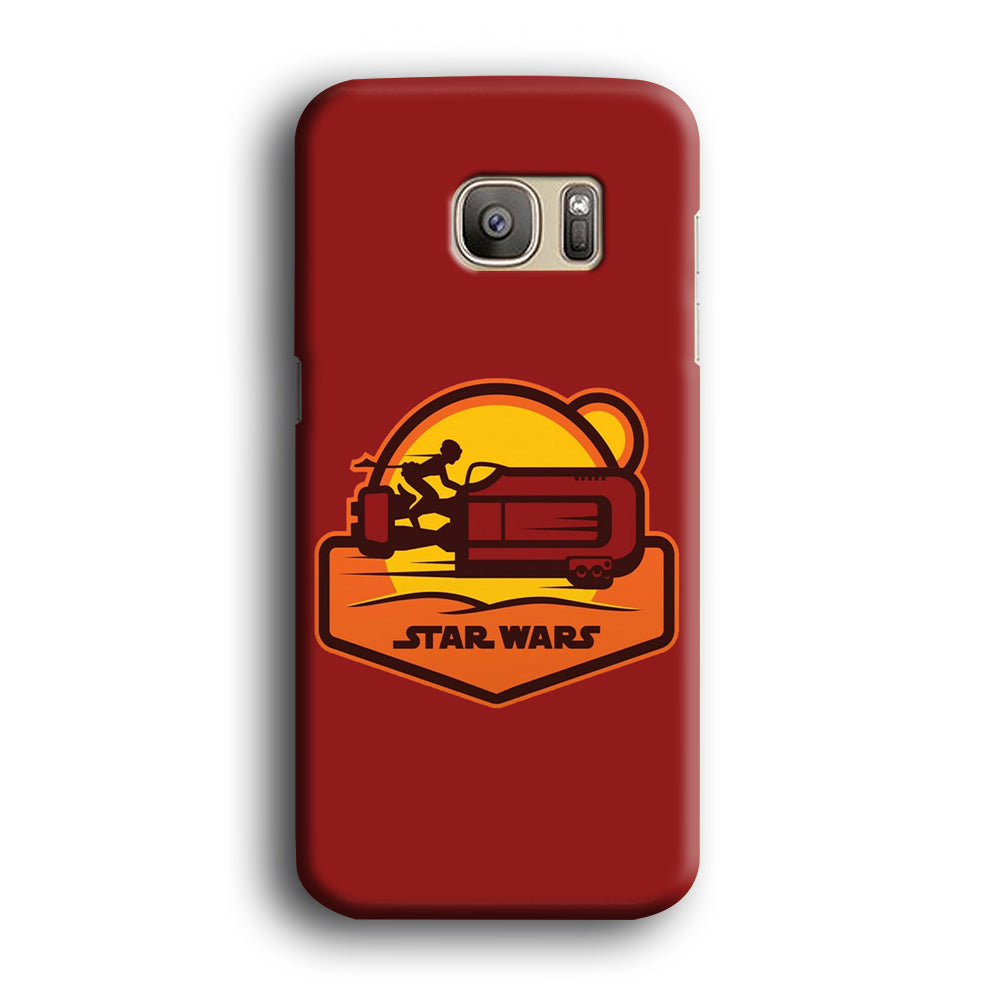 Star Wars Message and Code Samsung Galaxy S7 Case