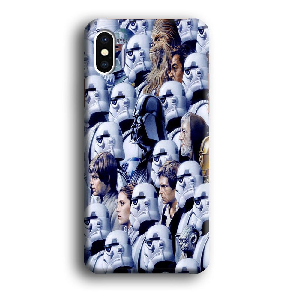 Star Wars Team iPhone XS Case 3D Case