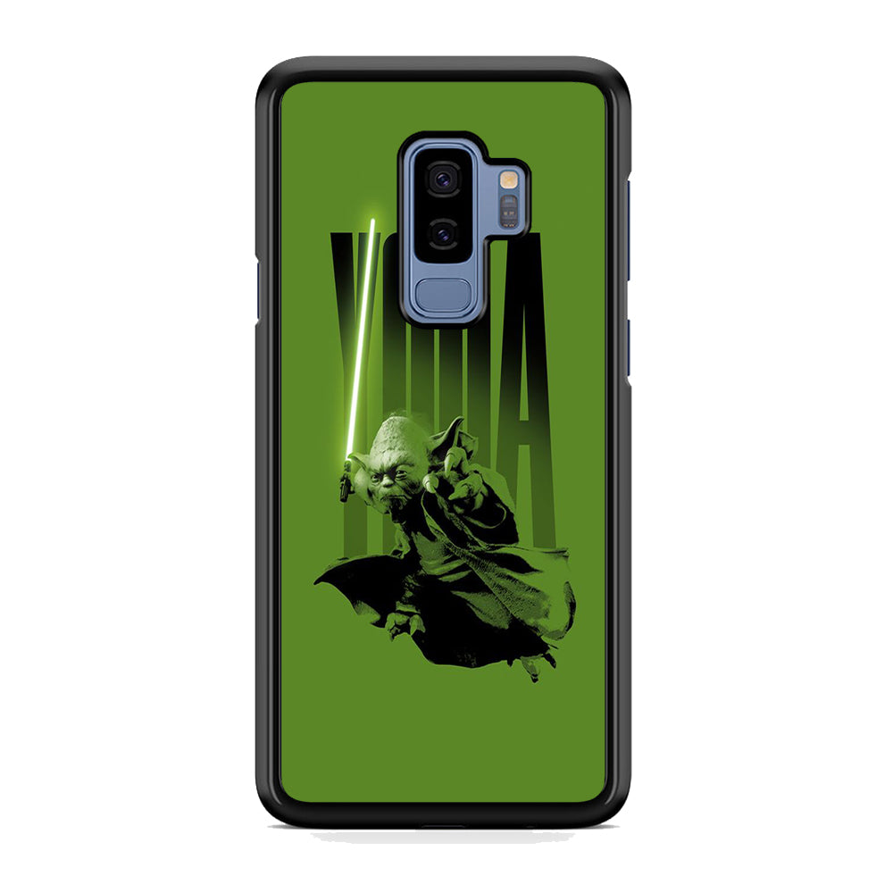 Star Wars Yoda Green Lightsaber Samsung Galaxy S9 Plus Case