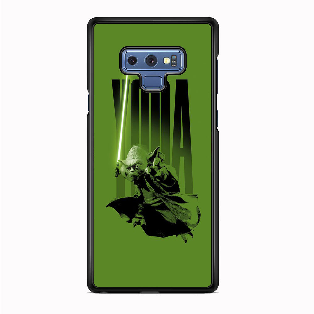 Star Wars Yoda Green Lightsaber Samsung Galaxy Note 9 Case