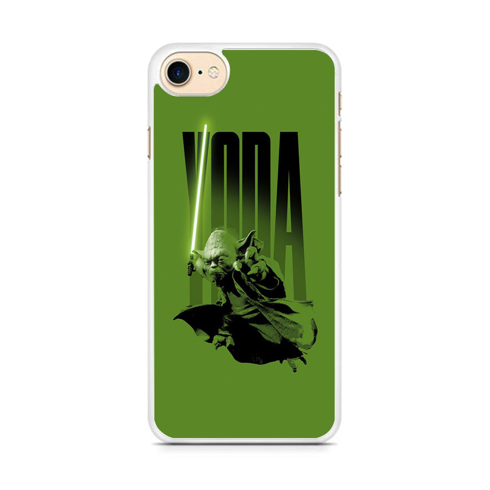 Star Wars Yoda Green Lightsaber iPhone 8 Case