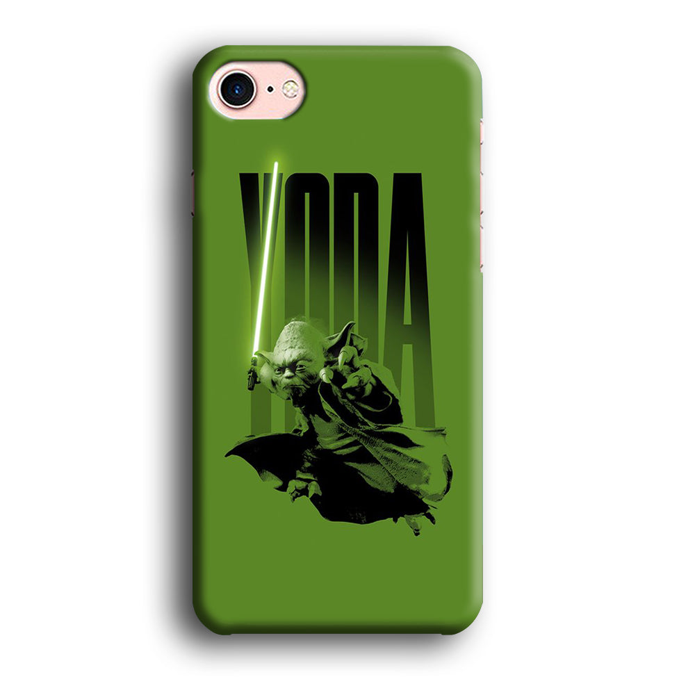 Star Wars Yoda Green Lightsaber iPhone 8 Case