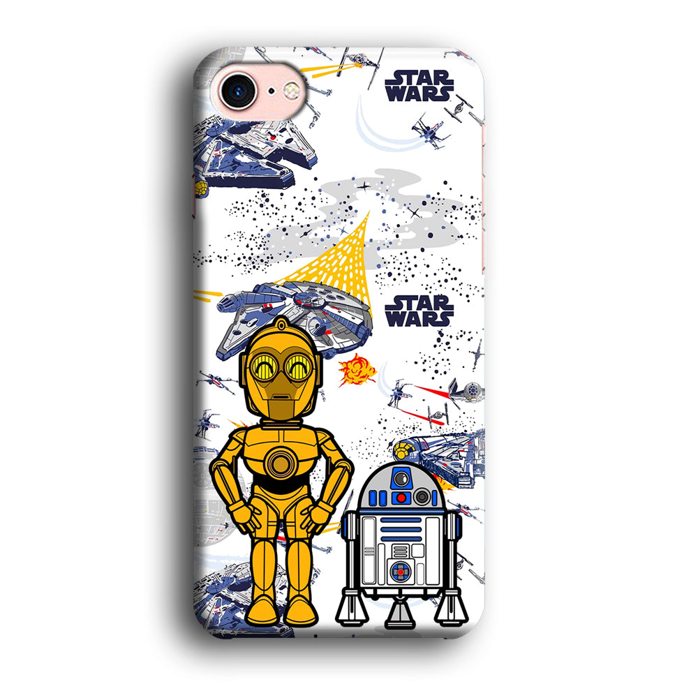 Starwars Robotic Squad iPhone 8 Case