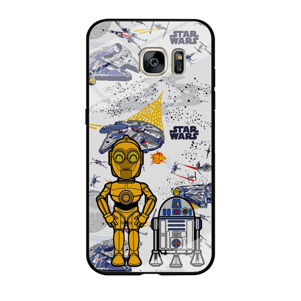 Starwars Robotic Squad Samsung Galaxy S7 Edge Case