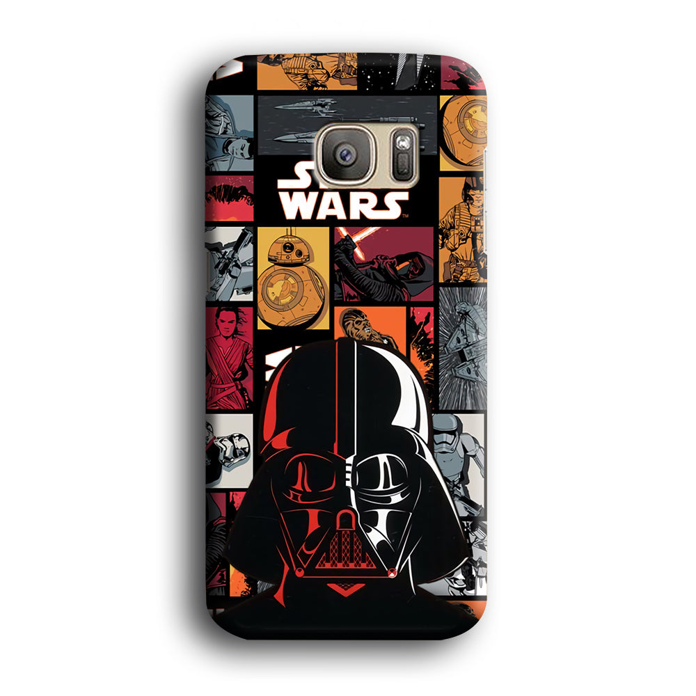 Starwars The Dart Vader Silhouette Samsung Galaxy S7 Edge Case