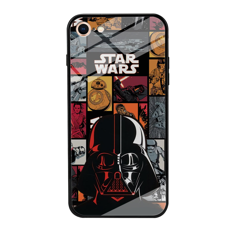 Starwars The Dart Vader Silhouette iPhone 8 Case