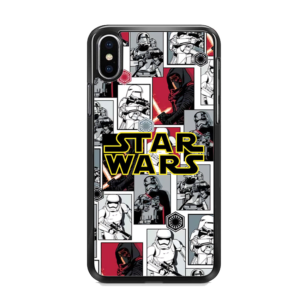 Starwars Troops of Opponents iPhone X Case