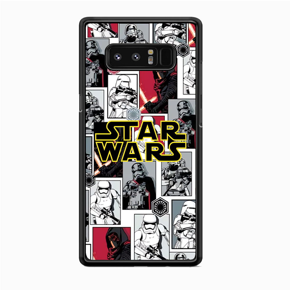 Starwars Troops of Opponents Samsung Galaxy Note 8 Case