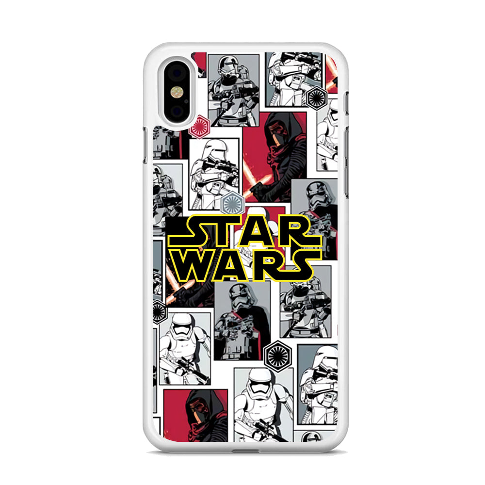 Starwars Troops of Opponents iPhone X Case