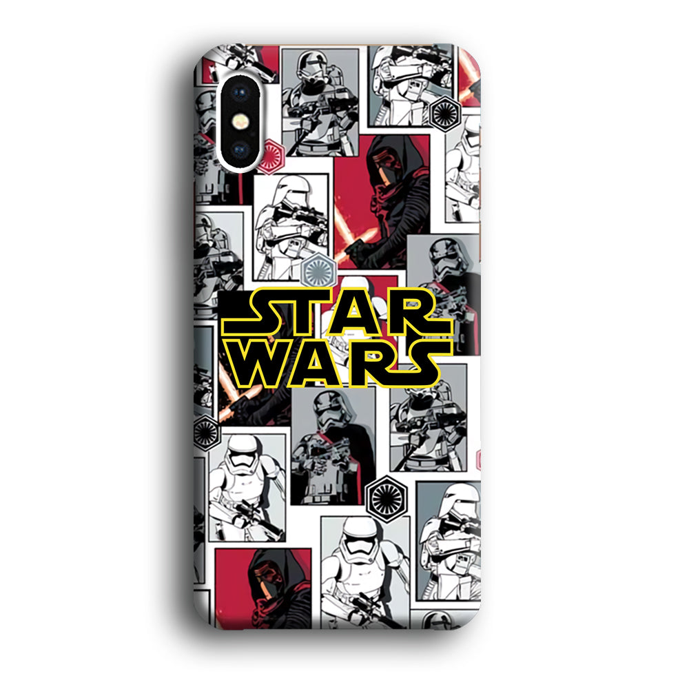 Starwars Troops of Opponents iPhone X Case