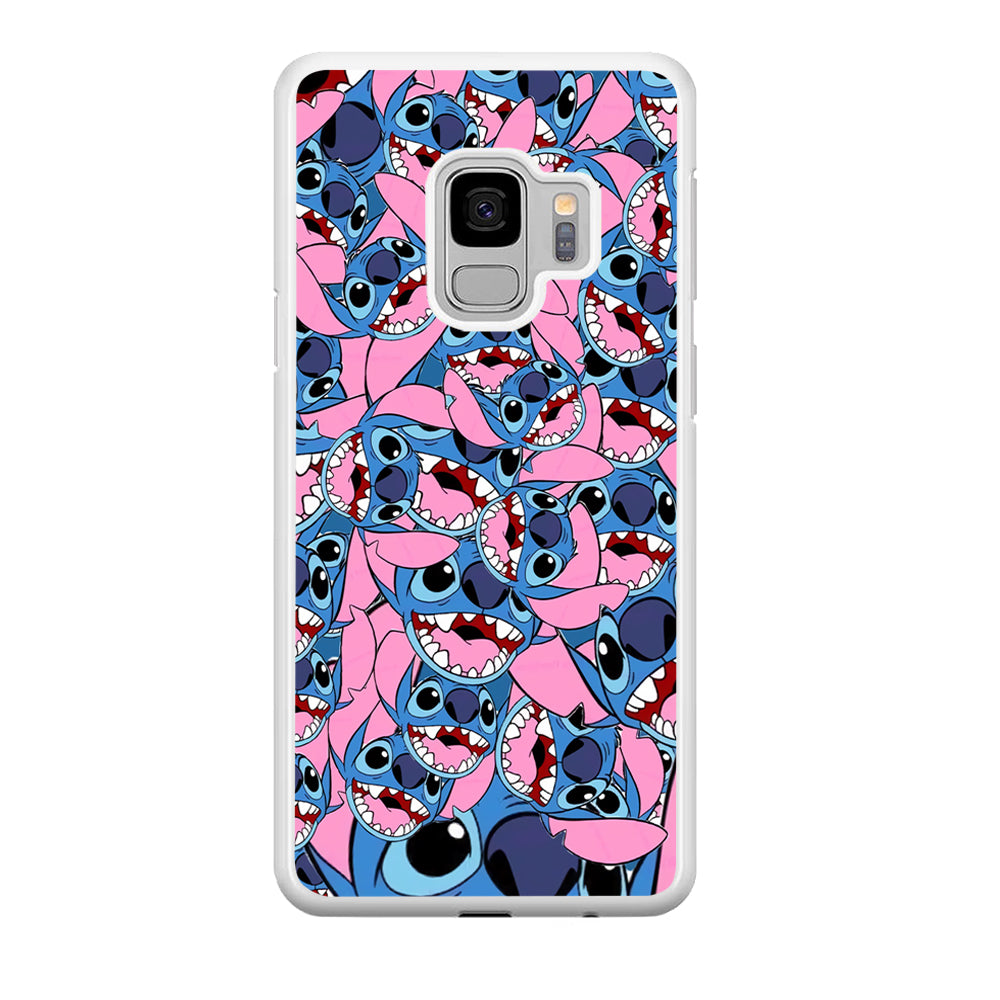 Stitch Laugh Face Samsung Galaxy S9 Case
