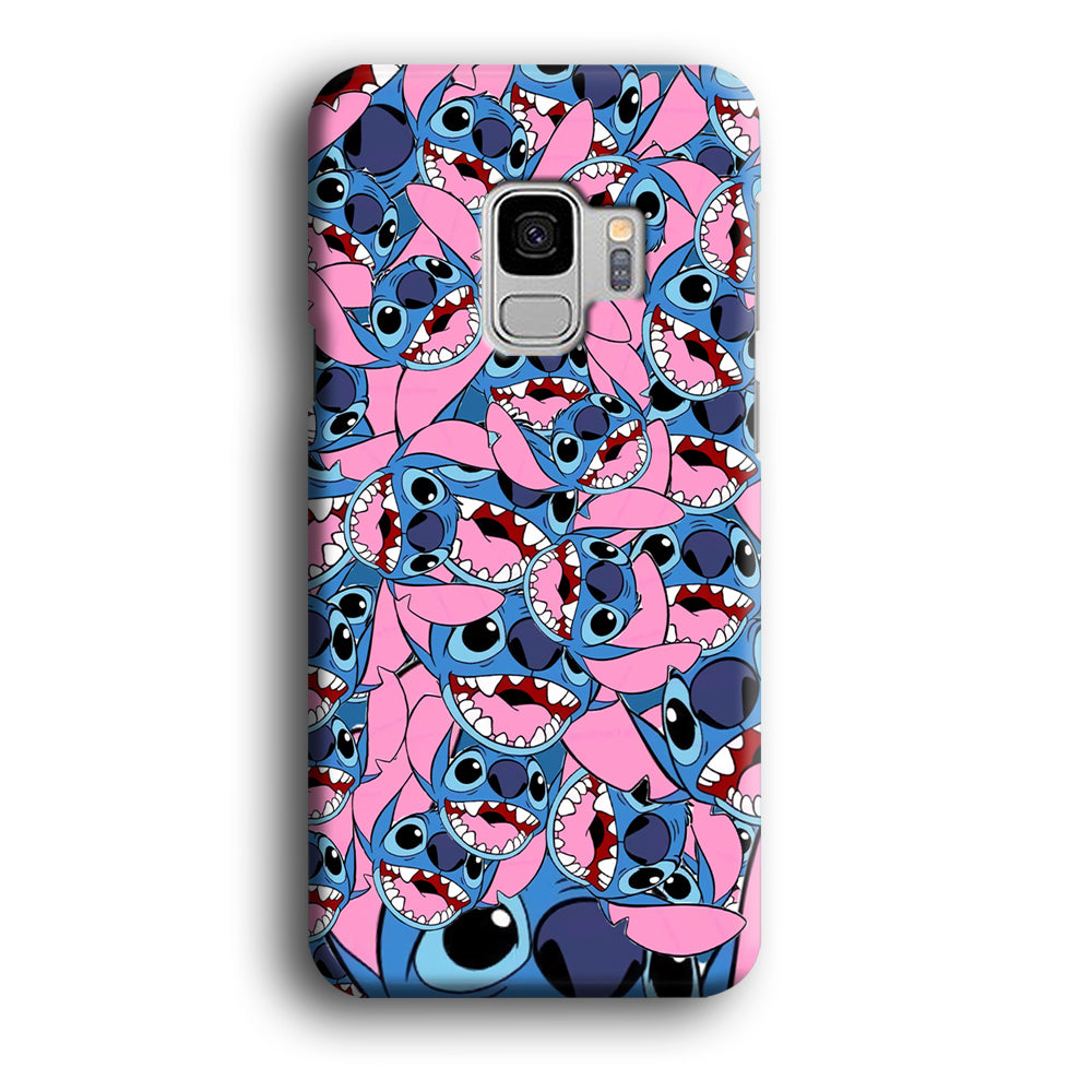 Stitch Laugh Face Samsung Galaxy S9 Case