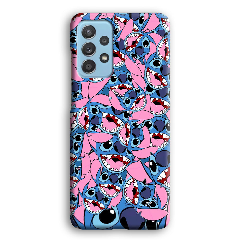 Stitch Laugh Face Samsung Galaxy A52 Case