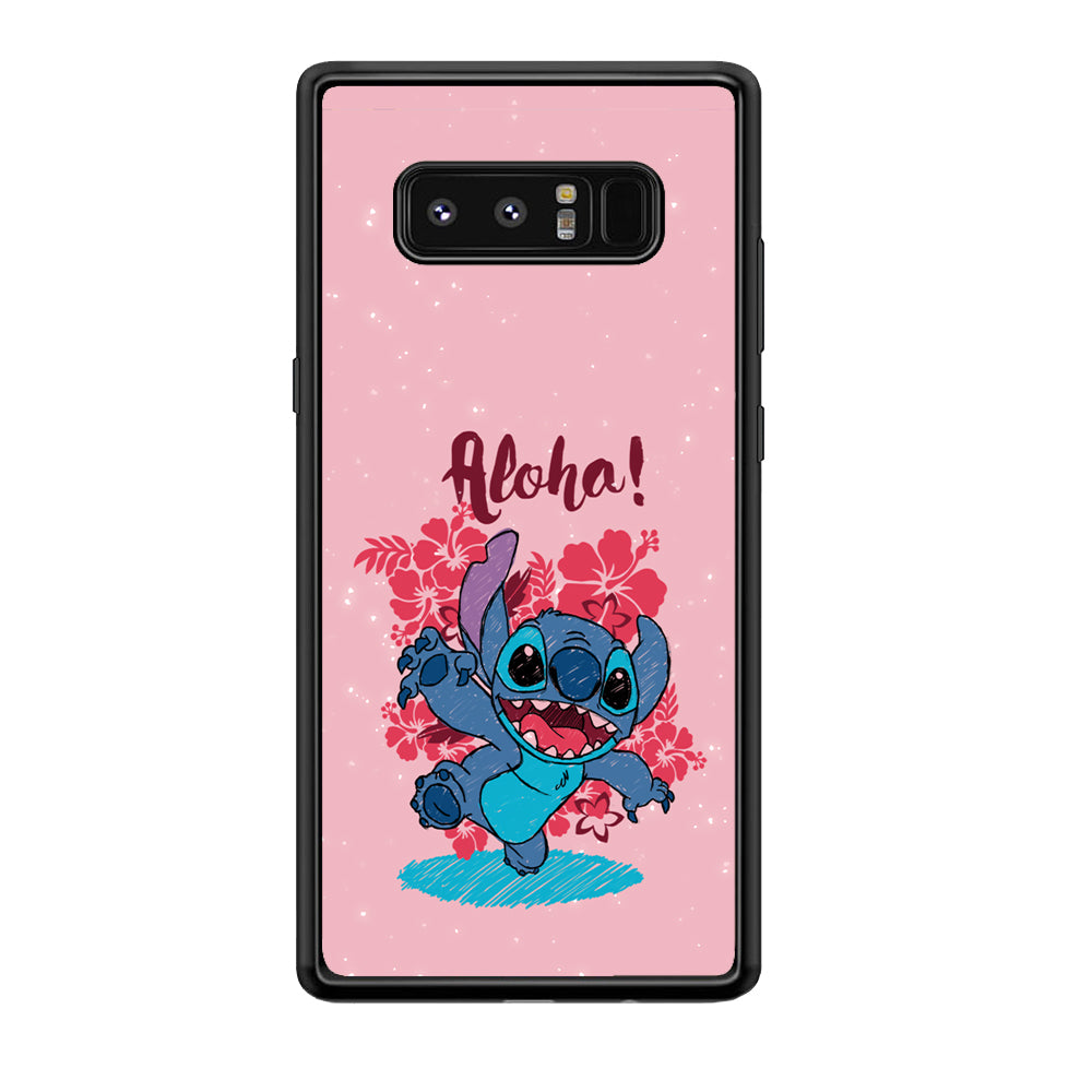 Stitch Paint Art Samsung Galaxy Note 8 Case