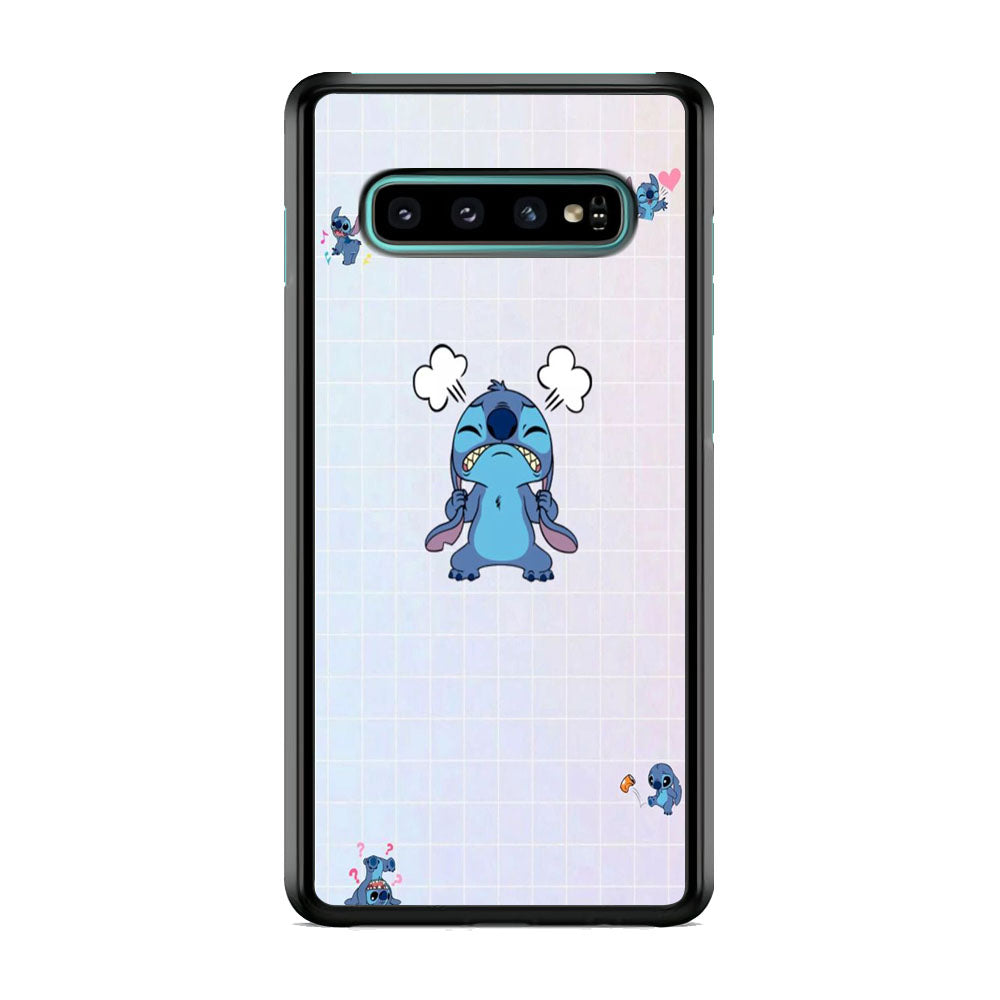 Stitch Angry Style Samsung Galaxy S10 Plus Case