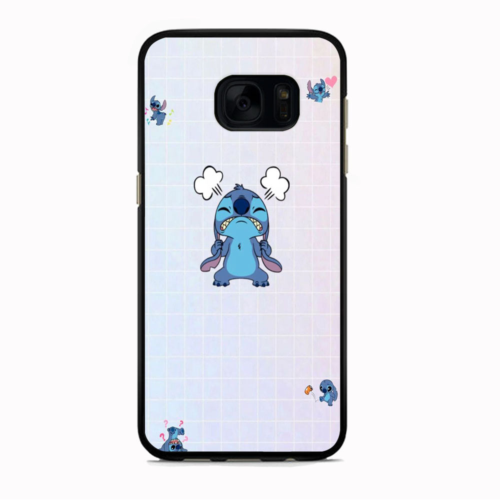 Stitch Angry Style Samsung Galaxy S7 Case