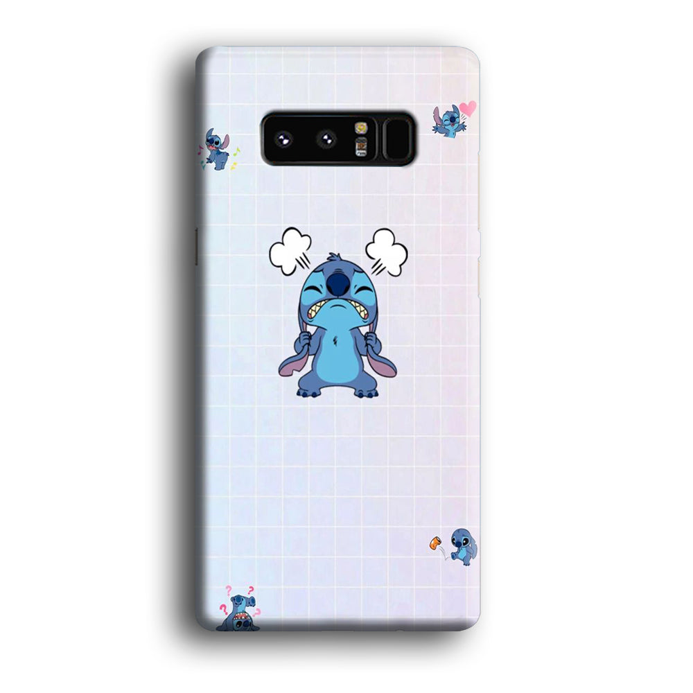 Stitch Angry Style Samsung Galaxy Note 8 Case