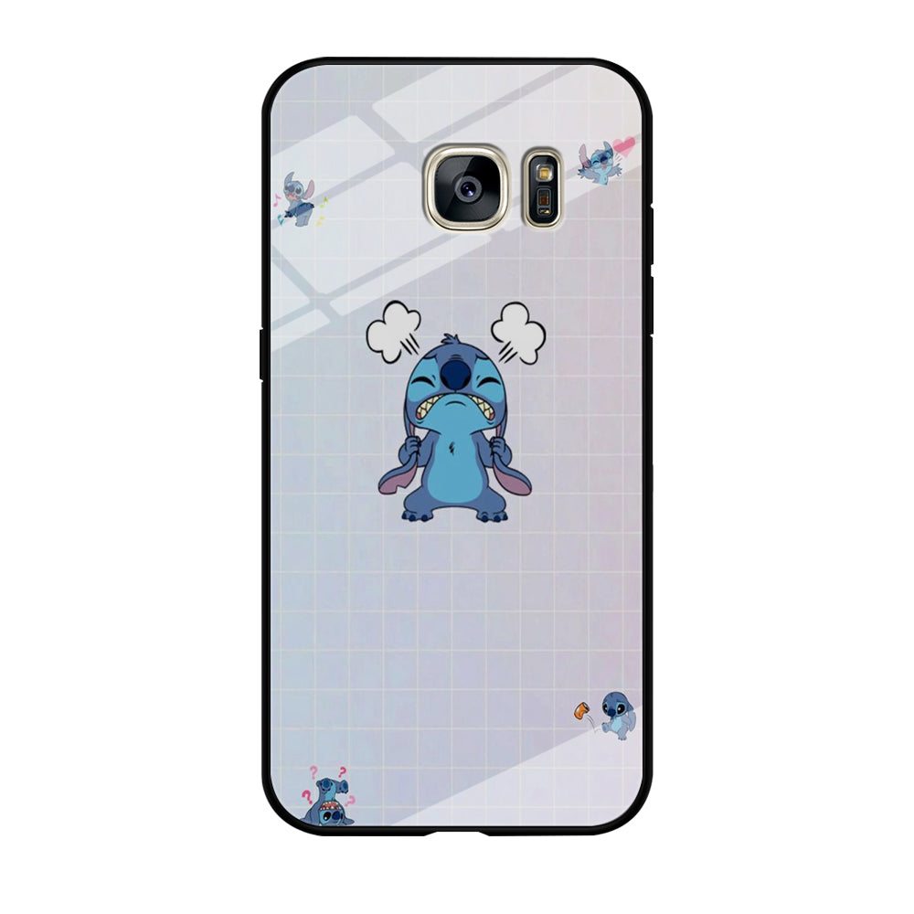 Stitch Angry Style Samsung Galaxy S7 Case