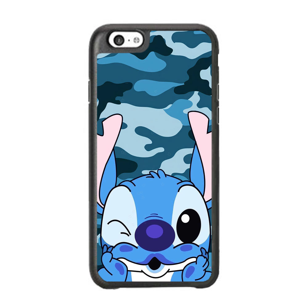 Stitch Blue in Camouflage iPhone 6 Plus | 6s Plus Case
