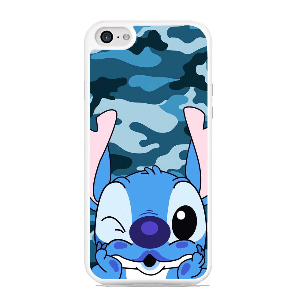 Stitch Blue in Camouflage iPhone 6 Plus | 6s Plus Case