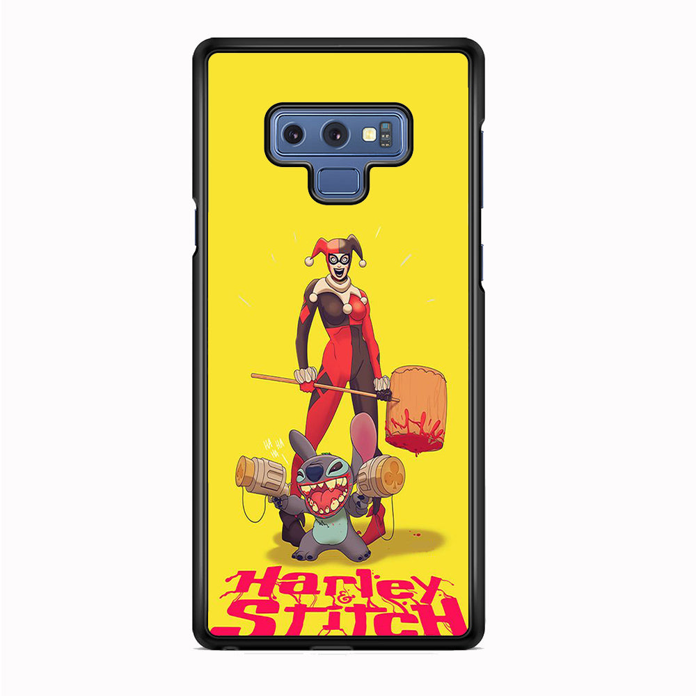 Stitch Harley Stitch Meme Samsung Galaxy Note 9 Case