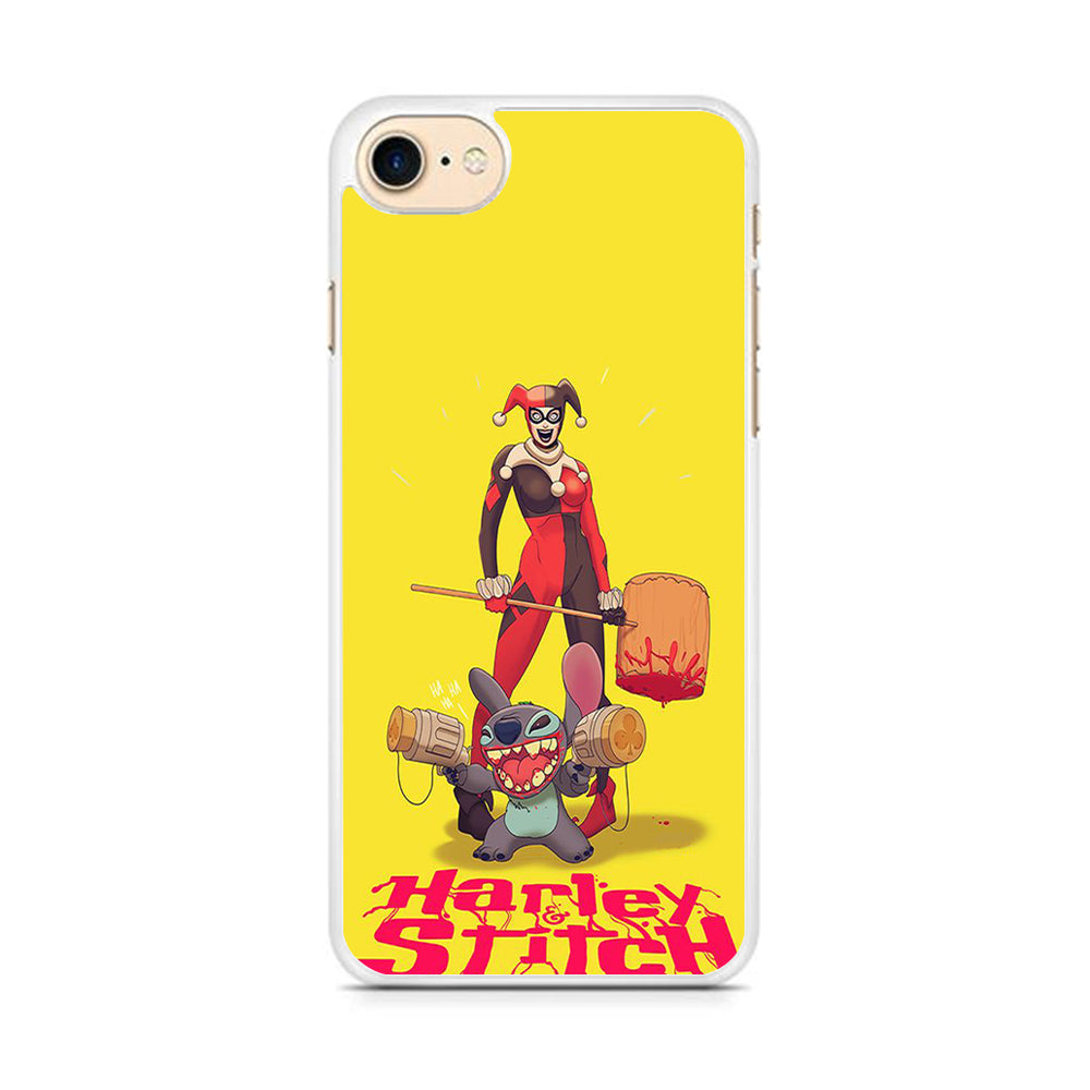 Stitch Harley Stitch Meme iPhone 8 Case