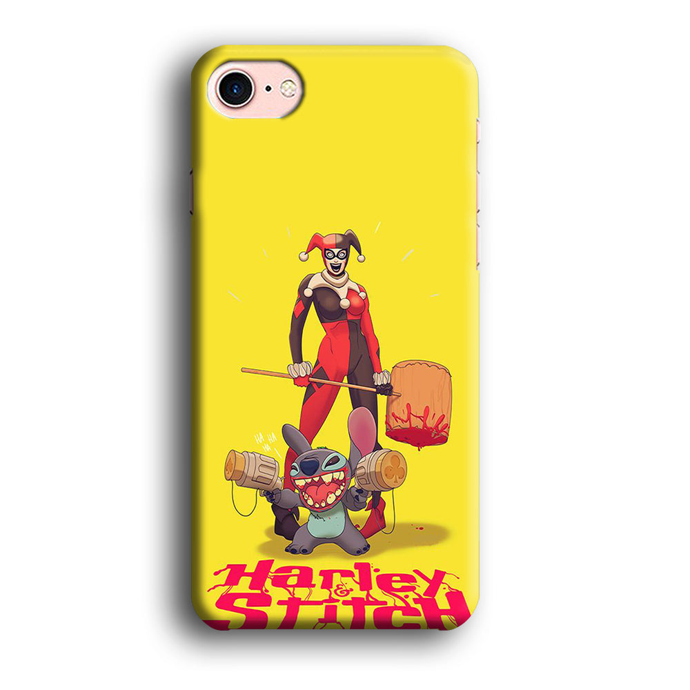 Stitch Harley Stitch Meme iPhone 8 Case