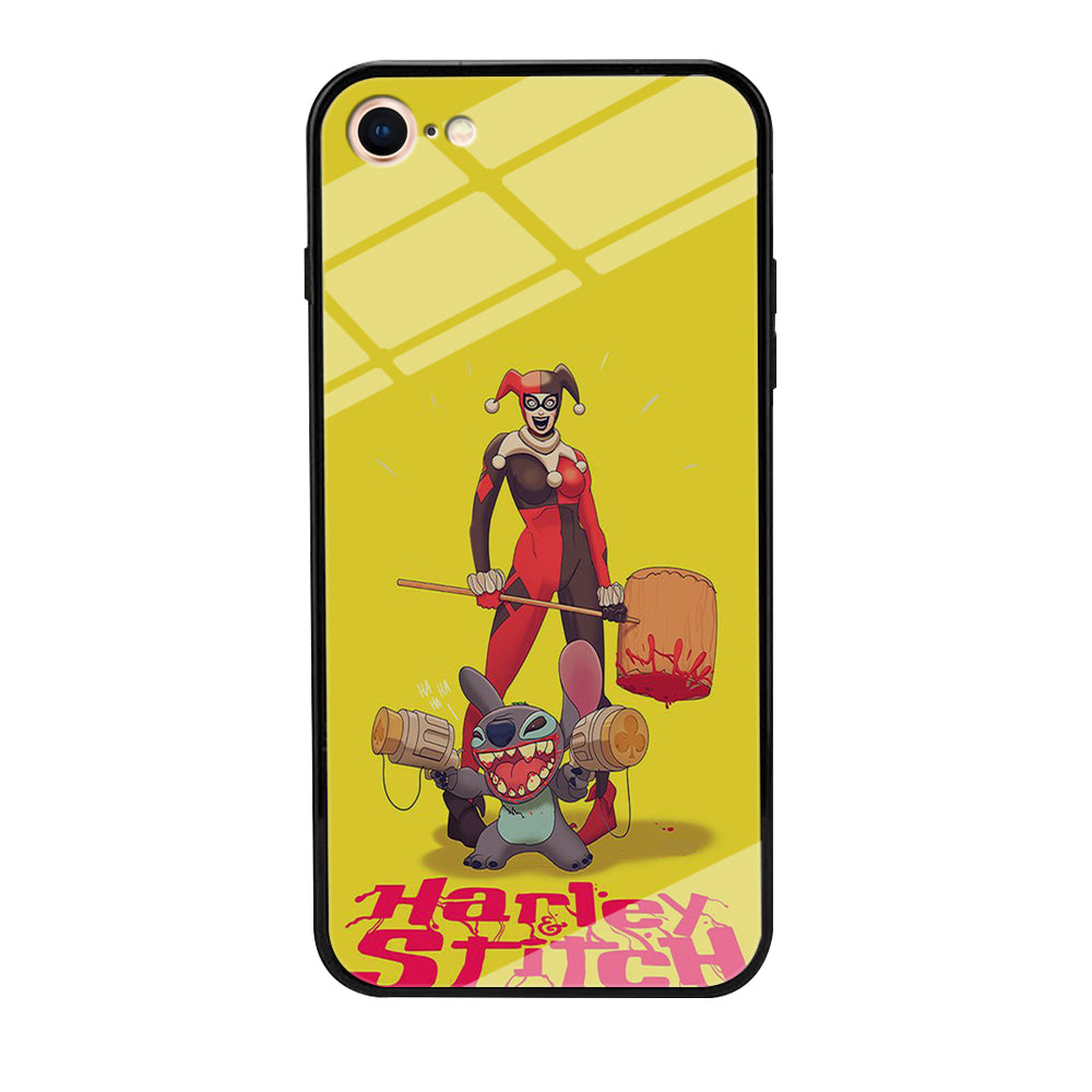 Stitch Harley Stitch Meme iPhone 8 Case