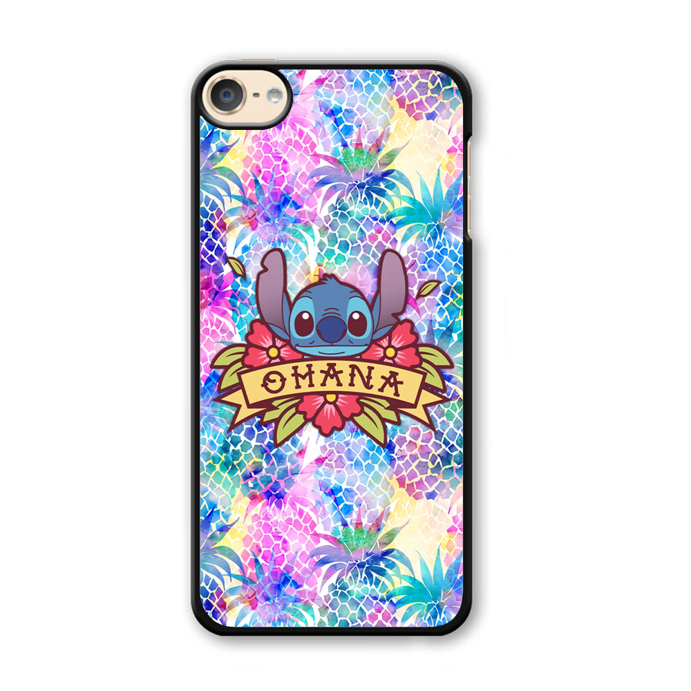 Stitch Ohana on Summer iPod Touch 6 Case
