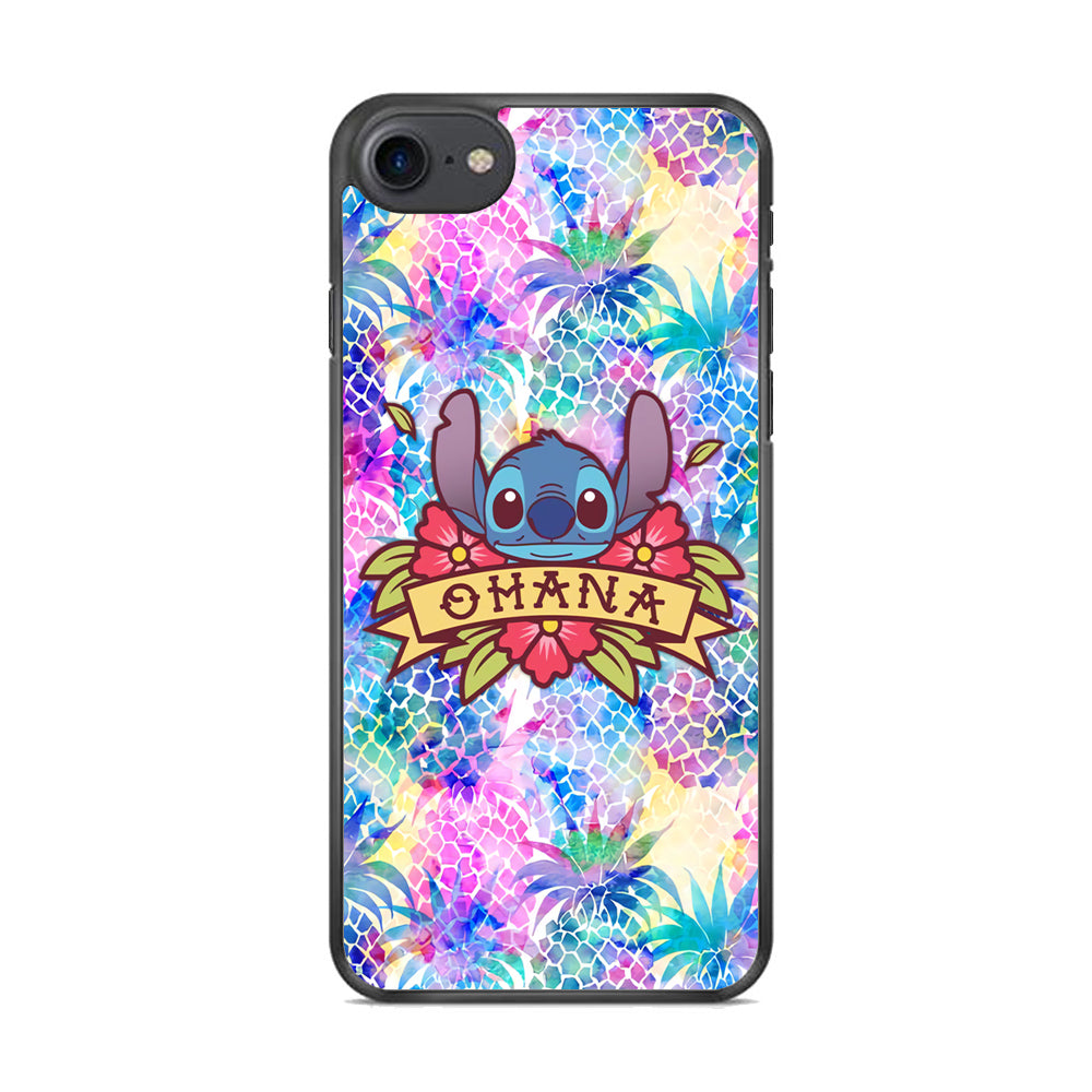 Stitch Ohana on Summer iPhone 8 Case