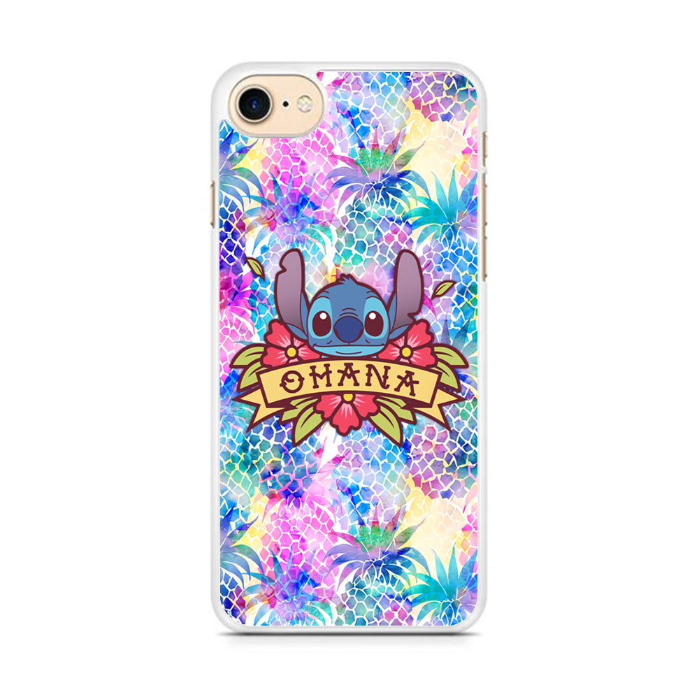 Stitch Ohana on Summer iPhone 8 Case