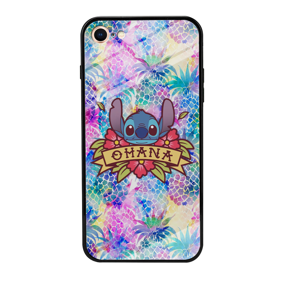 Stitch Ohana on Summer iPhone 8 Case