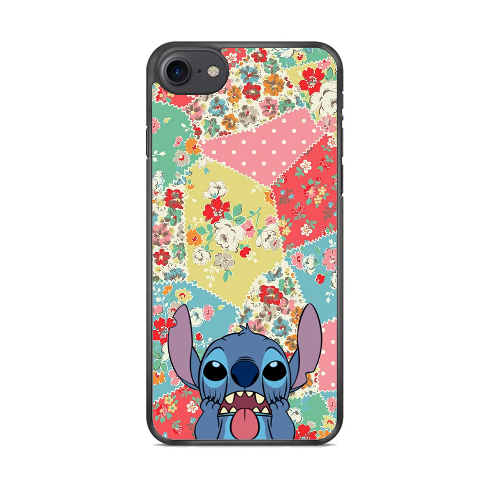 Stitch Ridicule Face iPhone 8 Case