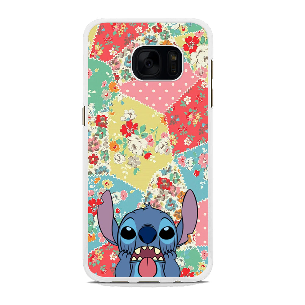 Stitch Ridicule Face Samsung Galaxy S7 Case