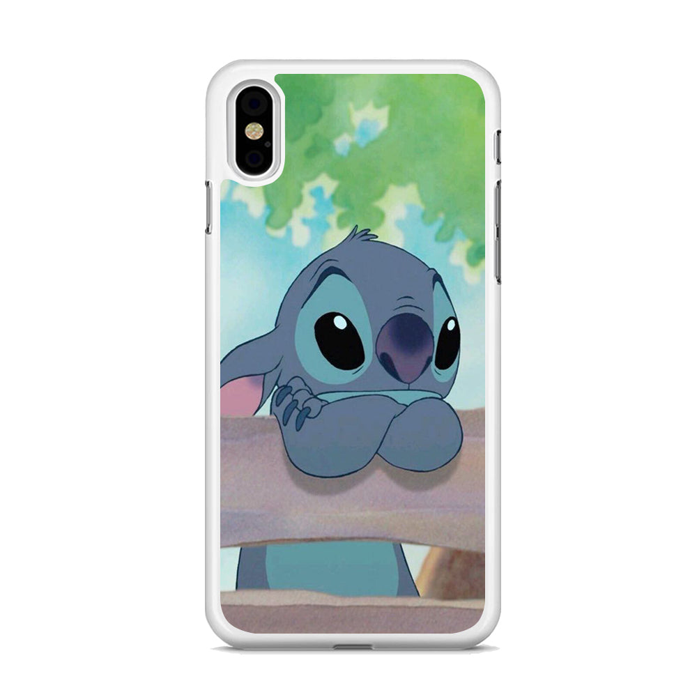 Stitch Sad Style iPhone X Case