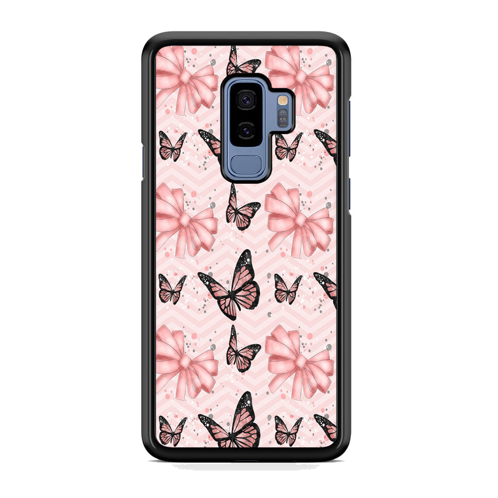 Strip Beauty Butterfly Samsung Galaxy S9 Plus Case Default Title