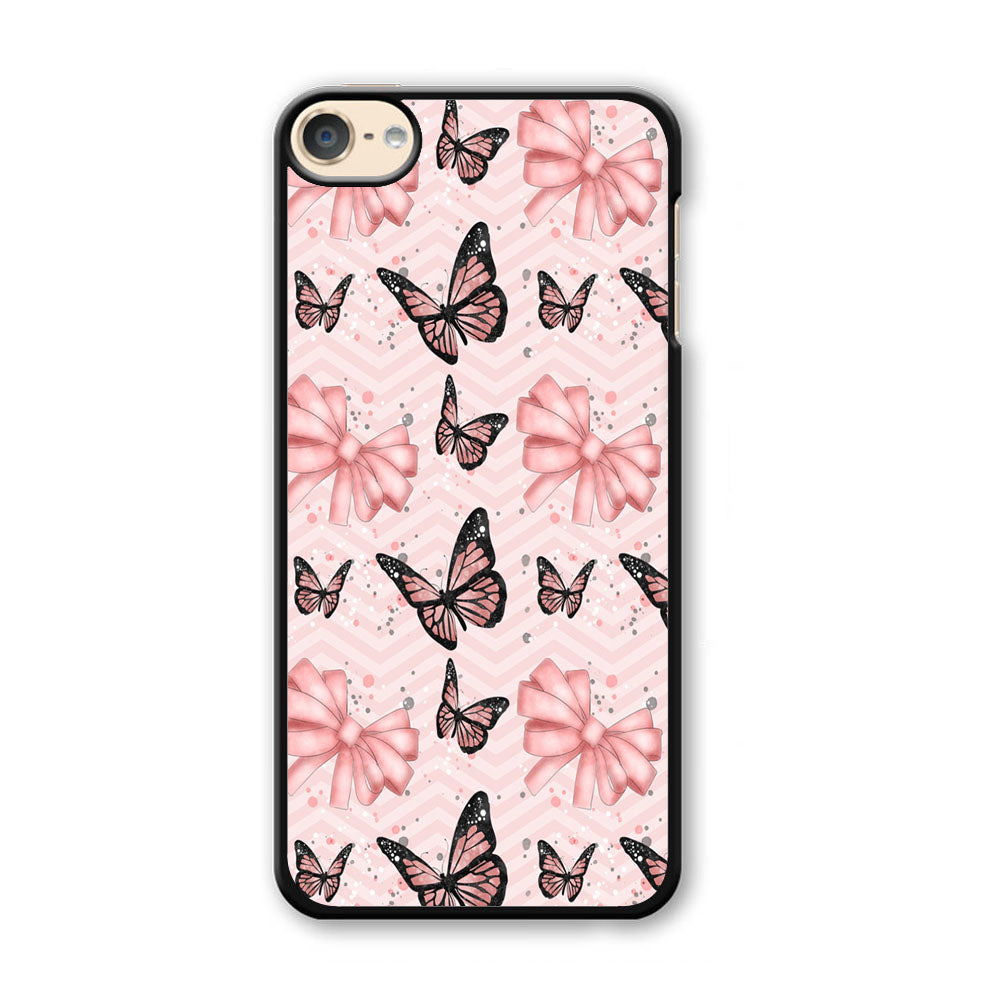 Strip Beauty Butterfly iPod Touch 6 Case - Carneyforia
