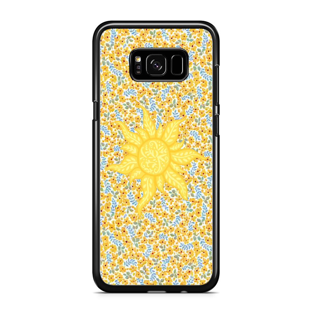 Sun and Yellow Tiny Flower Samsung Galaxy S8 Case
