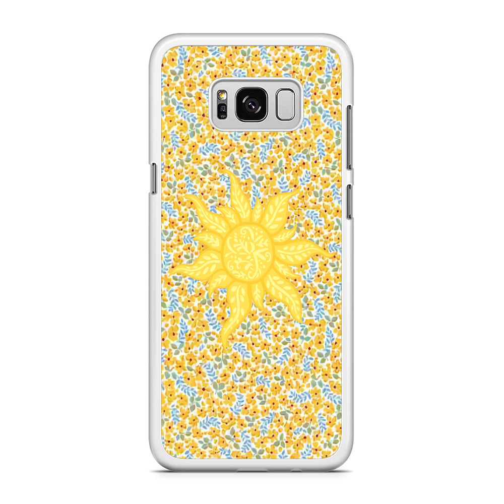 Sun and Yellow Tiny Flower Samsung Galaxy S8 Case